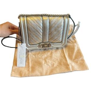 Rebecca Minkoff Metallic Silver/Gold Crossbody Bag